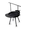 Barebones Living Barebones Cowboy Fire Pit Grill Side Table Cowboy Fire Pit Grill Side Table - 30in CKW-451